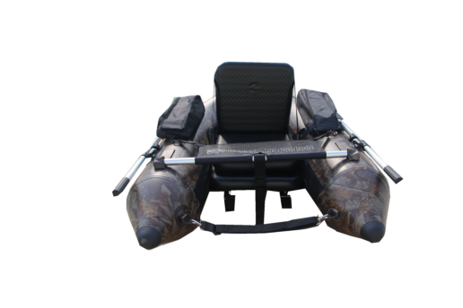 camo belly boat perfect for duck shooting or fishing