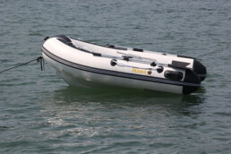 aluminum hull inflatable boat 2.5m